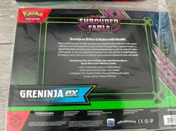 Pokemon TCG: Shrouded Fable Greninja ex Special Collection Box X1 - SAME DAY 📦 - Image 4