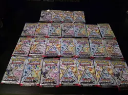 Pokemon TCG - Prismatic Evolutions Booster Pack - Lot of 25 - Factory Sealed - Image 1