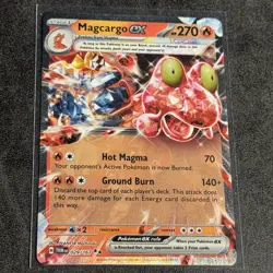 Pokemon TCG: - Magcargo ex - 029/167 - Twilight Masquerade - Holo-Double Rare NM - Image 1
