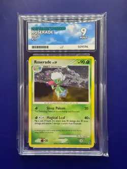 Roserade - Pokemon 2007 Diamond & Pearl Secret Wonders Holo 17/132 - ACE 9 - Image 1