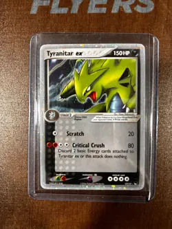 Pokemon TCG - Tyranitar ex POP Series - 17/17 Cosmos Holo Rare - NM - Image 1
