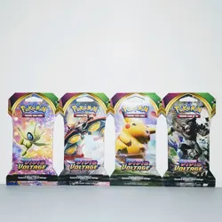 Pokemon: Vivid Voltage - Sleeved Booster Packs Full Art Set of 4 Sealed - Image 1
