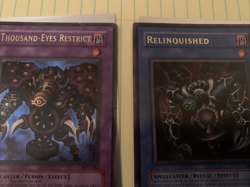 YuGiOh! Thousand-Eyes Restrict PSV-084 Relinquished SDP-001 LP UR VTG! LOT - Image 4