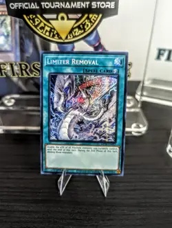 Yu-Gi-Oh! Limiter Removal (Alternate Art) MP24-EN057 Prismatic Secret Rare - Image 1