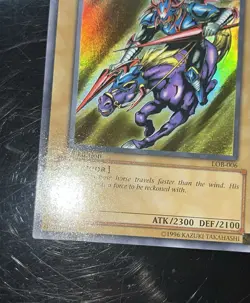Gaia The Fierce Knight - LOB-006 Ultra Rare - 1st Edition Glossy North American - Image 5