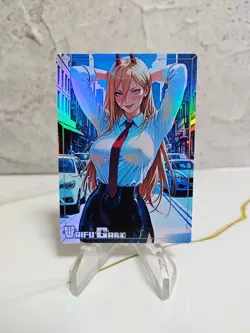 Power Trading Card Waifu Goddess Story Anime Girl holo Karte Manga Full Art - Image 1