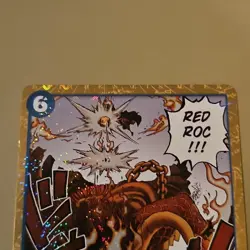 Gum-Gum Red Roc OP04-056 Holo Kingdoms Of Intrigue One Piece Trading Card TCG - Image 3