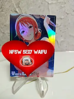 Nami Trading Card Waifu Goddess Story Anime Girl holo Karte Manga Sexy Full Art - Image 1