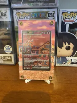 Pokemon TCG Mew EX 053 Scarlet & Violet Promo Holo Card NM Condition - Image 1