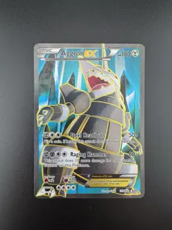 Pokemon TCG Aggron EX Full Art Ultra Rare Card #153/160 Primal Clash Set - Image 3