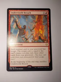 Underworld Breach Theros Beyond Death Regular Card, Near Mint Condition - Image 1