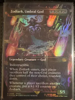 Zodiark, Umbral God (Borderless) Final Fantasy Foil - Image 1