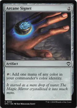 Arcane Signet C Commander: Outlaws of Thunder Junction 252 LP-NM - Image 1