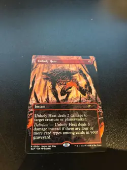 1 FULL ART PROMO Unholy Heat NM Non-Foil RCQ Magic MTG Secret Lair SLP - Image 1