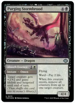 Purging Stormbrood (Foil) - 0213 - Tarkir Dragonstorm - MTG - NM/M - Image 1