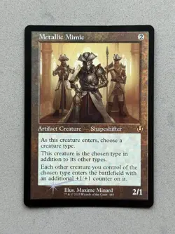 Metallic Mimic (Retro Frame Foil) - INR - Rare - Magic MTG - NM / LP - Image 1