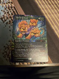 x1 Questing Beast Halo Foil, An Encyclopedia of Magic Secret Lair - Image 1