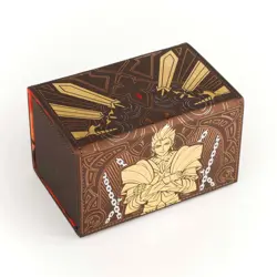 Mana Moon Gilgamesh Fate Kings of Providence Faux Leather Dicewinder Deck Box - Image 1