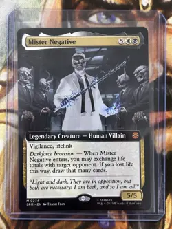 Mister Negative (Borderless) #0274 MTG Marvel Spider-Man Regular Mythic - NM/M - Image 3