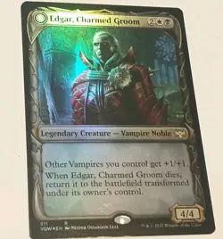 FOIL EDGAR, CHARMED GROOM - SHOWCASE Crimson Vow - MTG - Vampire - Image 2