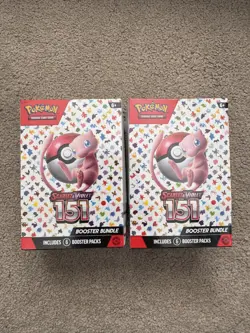 1 x Pokemon TCG: Scarlet & Violet 151 Booster Bundle (6 Packs) Factory Sealed ✅ 820650853210 - Image 1
