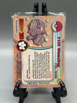 Pokemon Topps Chrome Weezing #110 LP Spectra Chrome - Image 2