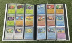 Pokemon 151 Nearly Complete Base & Reverse Holo Set 1-165 With Binder - Image 5
