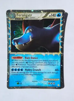 Pokemon TCG Feraligatr Prime 108/123 Heartgold & Soulsilver Holo Rare MP - Image 1