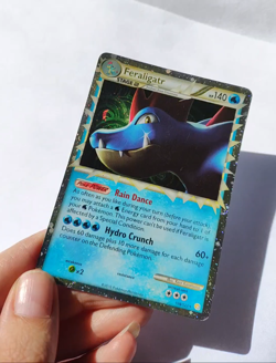 Pokemon TCG Feraligatr Prime 108/123 Heartgold & Soulsilver Holo Rare MP - Image 2