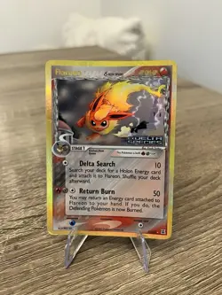 Flareon 5/113 Delta Species Reverse Holo Ultra Rare Pokemon TCG Nintendo MP - Image 1