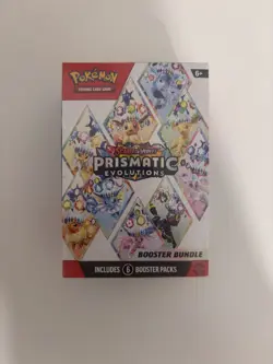 🌈 Pokemon TCG Prismatic Evolutions Booster Bundle SV8.5 🔥 Sealed - 6 Packs 🎁 - Image 1