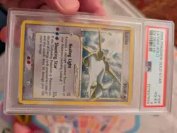 2005 POKEMON EX DEOXYS GOLD STAR #105 LATIAS-HOLO PSA 4 - Image 3