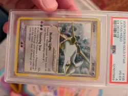 2005 POKEMON EX DEOXYS GOLD STAR #105 LATIAS-HOLO PSA 4 - Image 4