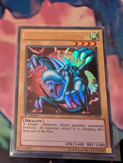 Winged Dragon, Guardian of the Fortress #1 LCYW 1st Yugioh LP - Image 1