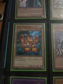 🔥 YUGIOH • BABY DRAGON • LCJW-EN006 • SUPER RARE • 1ST EDITION • NM 🔥 - Image 1