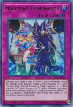 Yugioh! Magicians' Combination - LED6-EN005 - Ultra Rare - 1st Edition Near Mint - Image 1