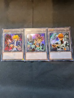 Yugi Kaiba Joey LDK2 ENT01 ENT02 ENT03 Limited Edition Ultra Rare Token YuGiOh - Image 1