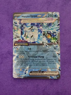 Wellspring Mask Ogerpon EX Twilight Masquerade Stamped 064/167 Pokemon Card Nm - Image 1