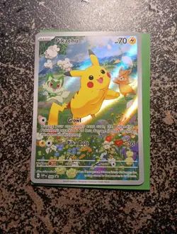 Pikachu 088 Sv: Scarlet & Violet Promo Cards Holographic Full Art and Beautiful - Image 1