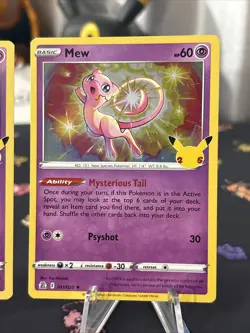 Mew 011/025 Celebrations Holo 2021 Lot Of 3 Mew’s Nice Cards / Clean - READ - Image 2