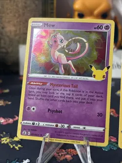 Mew 011/025 Celebrations Holo 2021 Lot Of 3 Mew’s Nice Cards / Clean - READ - Image 5