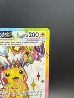 Pikachu ex 219/191 Full Art Surging Sparks Ultra Rare Pokemon Card Mint NM - Image 3