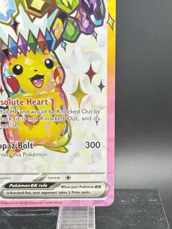 Pikachu ex 219/191 Full Art Surging Sparks Ultra Rare Pokemon Card Mint NM - Image 4