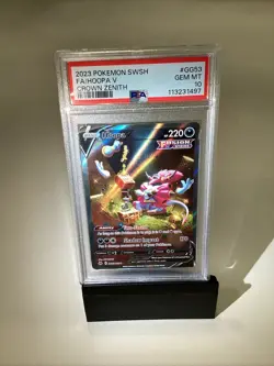Pokemon Crown Zenith Galarian Gallery Hoopa v Card GG53/GG70 2023 PSA 10 - Image 1