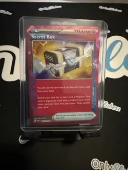 Pokemon TCG Secret Box 163/167 Twilight Masquerade Holo Card MINT SHIPS TODAY - Image 1