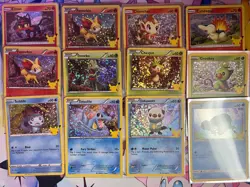McDonalds Promo 2021 POKEMON 25th Anniversary HOLO Cards! - Image 1