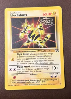 KIDS WB Presents POKEMON The First Movie 4 Great BLACK STAR PROMO SET cards 1999 - Image 4