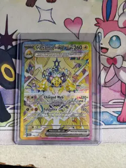 Pokemon Galvantula EX TCG Card Stellar Crown Holo 168/142 Sv07 - Image 1