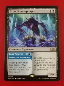 1x Cruel Somnophage | Wilds of Eldraine | MTG Magic Cards - Image 1