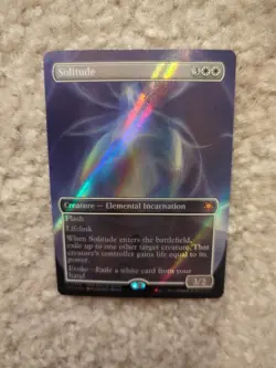 Solitude (Borderless) (Textured Foil) Special Guests Foil Near Mint - Image 2